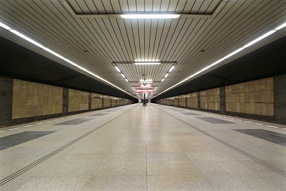 Budějovická station