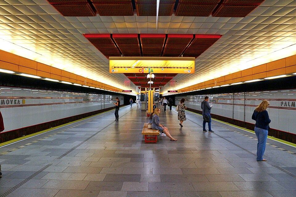 Palmovka station